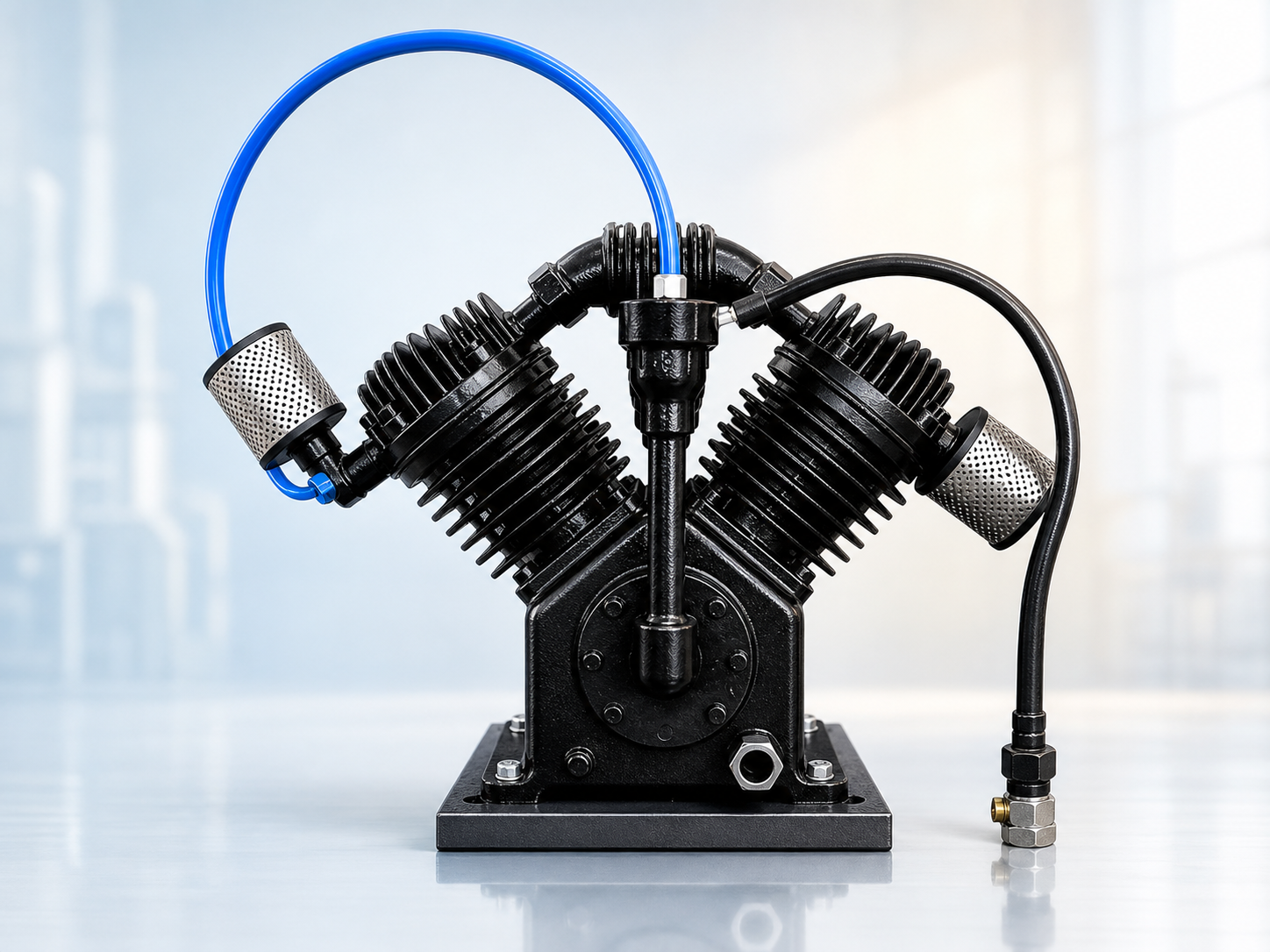 Reciprocating Air Compressor Head